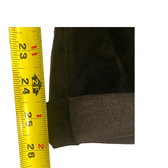 Vintage Danier, Black Suede trouser. Sz 12 - Picture 9 of 16